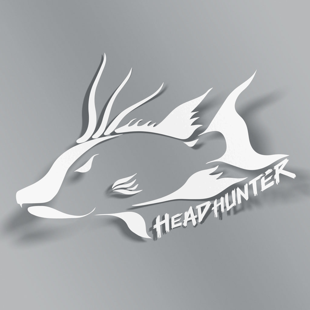 5 Weatherproof Decal, Headhunter Spearfishing